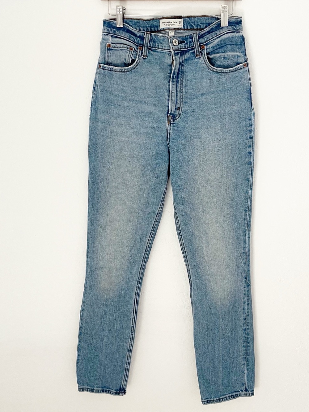 Abercrombie & Fitch the 90s slim straight curve love size 28